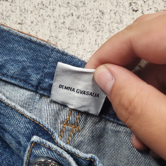 Vetements Denim Jeans Size XS 26" Waist - Picture 5 of 6